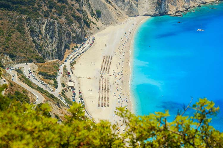 Mooiste stranden Kefalonia: Myrthos Beach