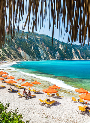 Mooiste stranden Kefalonia, Petani Beach