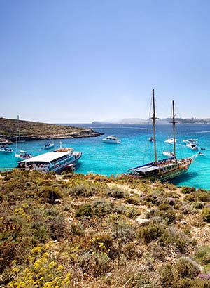 Comino & de Blue Lagoon van Malta