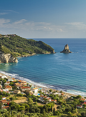 Mooiste stranden Corfu: Agios Gordios
