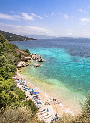 Mooiste stranden Corfu: Barbati Beach
