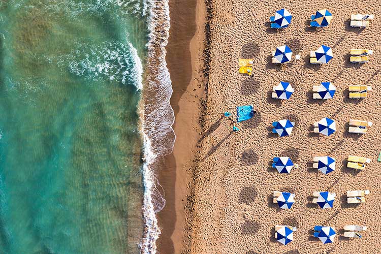 mooiste stranden Corfu; Glyfada Beach