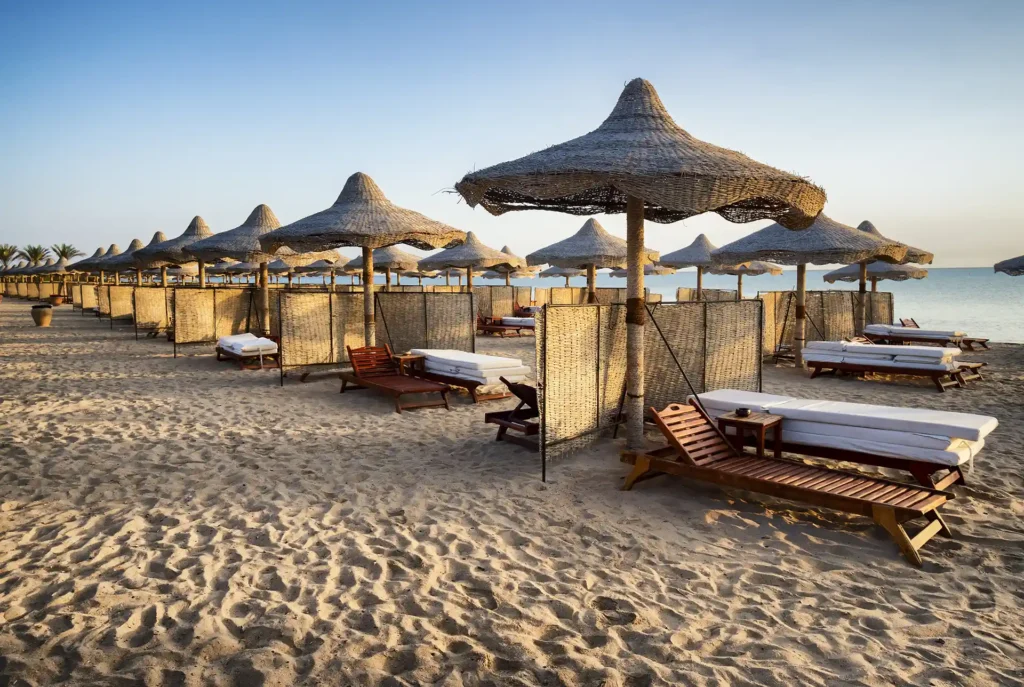 Vakantie Marsa Alam, strand
