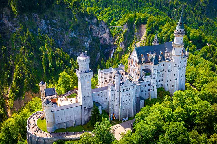Rothenburg ob der Tauber, Duitsland: Neuschwanstein
