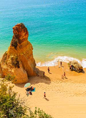 Algarve met kinderen: strand