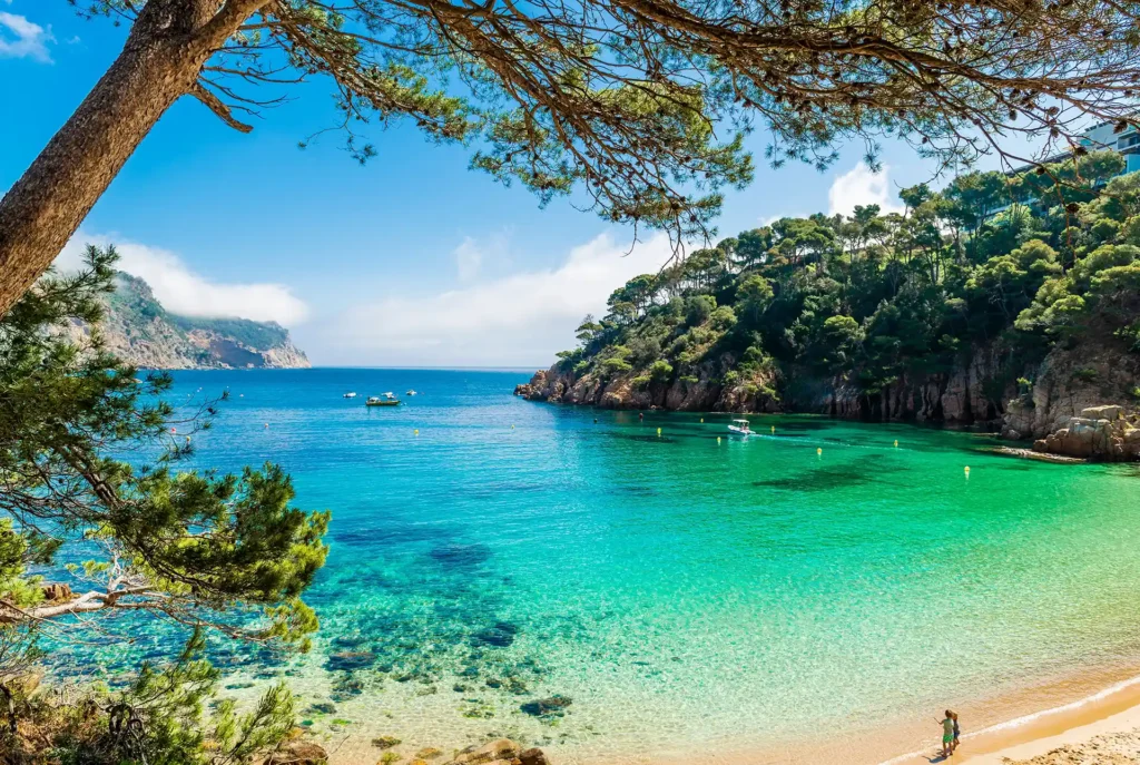 Mooiste stranden Costa Brava: Cala Aiguablava