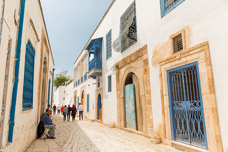 Sidi Bou Saïd, Tunesië