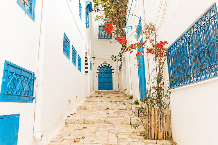 Sidi Bou Saïd, Tunesië