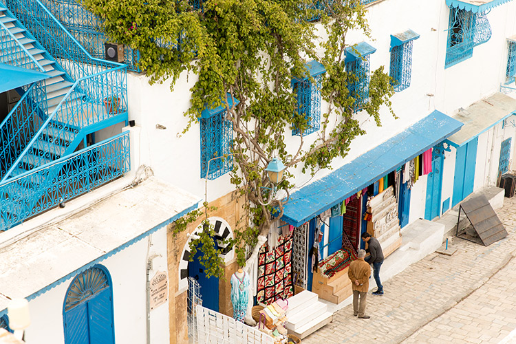 Sidi Bou Saïd, Tunesië