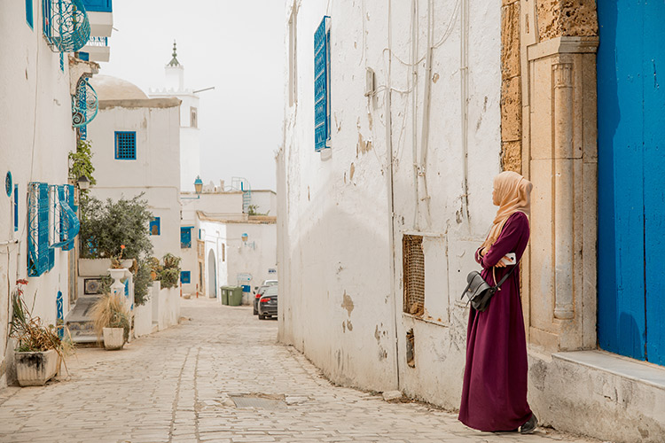 Sidi Bou Saïd, Tunesië