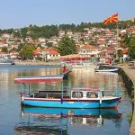 Doen in Ohrid, Macedonië