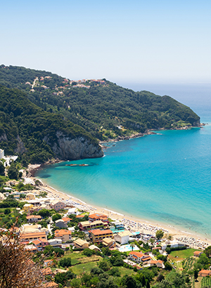 Leukste badplaatsen Corfu: Agios Gordios