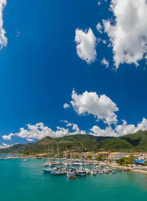 Leukste badplaatsen Lefkas, Nidri