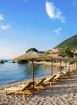 Leukste badplaatsen Lefkas: Nikiána