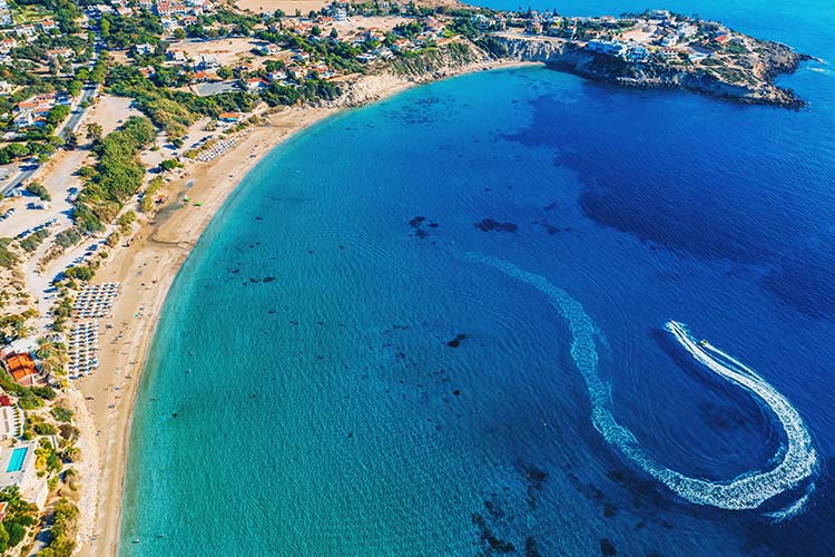 Mooiste stranden Cyprus: Nissi Beach