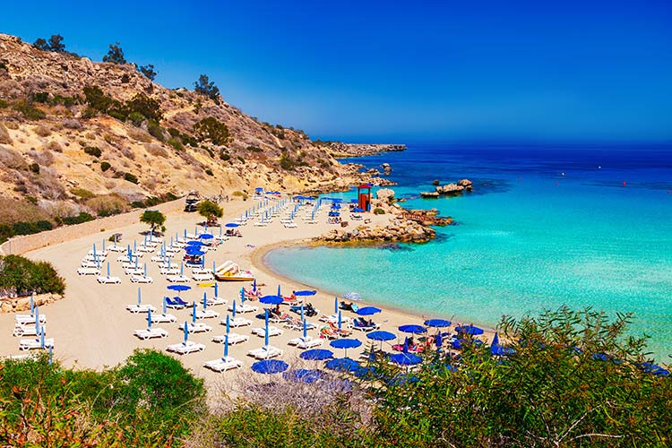 Mooiste stranden Cyprus