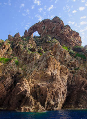 Vakantie Corsica, natuurpark Scandola