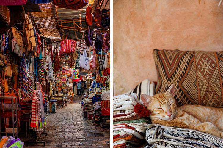 Wat te doen in Marrakech: souks in de medina