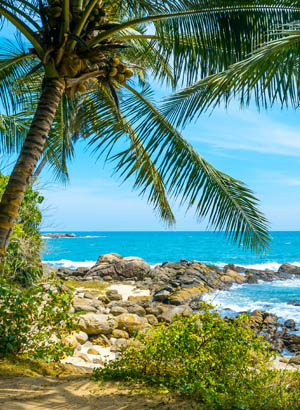 Natuur Sri Lanka; stranden