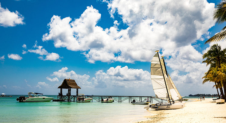 Strandhoppen (én meer) in het noorden van Mauritius