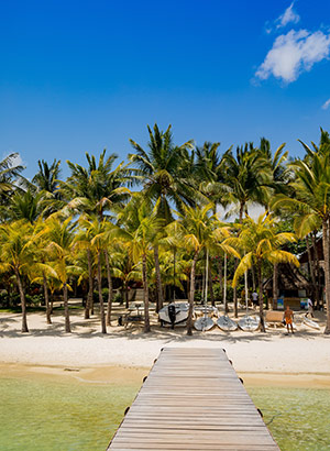 Stranden Noord-Mauritius