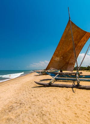 Badplaatsen Sri Lanka - Negombo