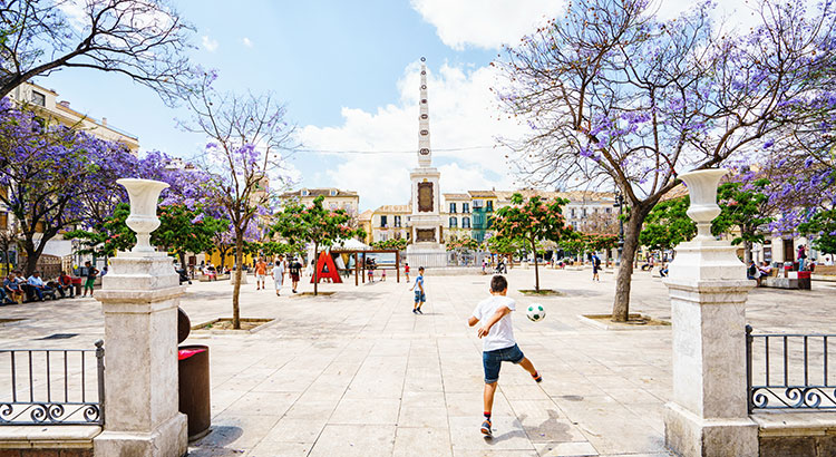 Málaga met kinderen