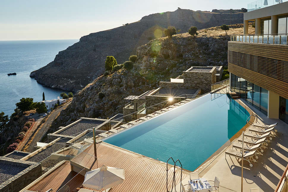 Leukste badplaatsen Rhodos, Lindos Blu Luxury Hotel & Suites