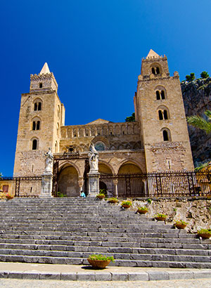 Charmant Cefalù, Sicilië: kathedraal