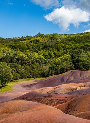 Romantisch Mauritius: Seven Coloured Earth