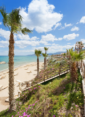 Chersonissos met kinderen, strand