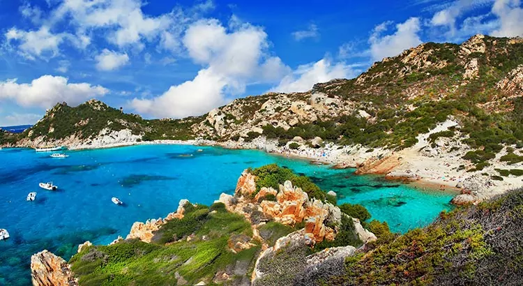 La Maddalena, Sardinië, tropsiche archipel