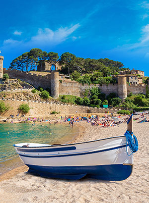 Leukste badplaatsen Costa Brava: Tossa de Mar