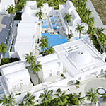Badplaatsen Santorini: Perissa, Antoperla Luxury Hotel & Spa
