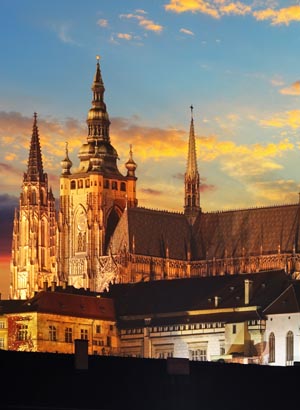Praag met kinderen, Praagse burcht