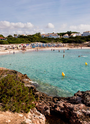 Badplaatsen Menorca: Cala'n Bosch