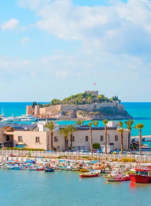 Leukste badplaatsen Noord-Egeïsche Kust: Kusadasi