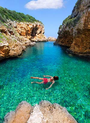 Welke eilanden Balearen: Menorca