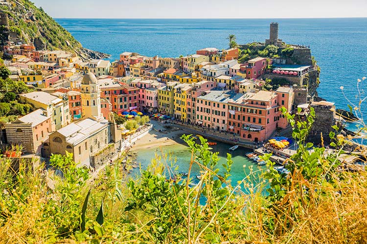 Cinque Terre Italië, Vernazza