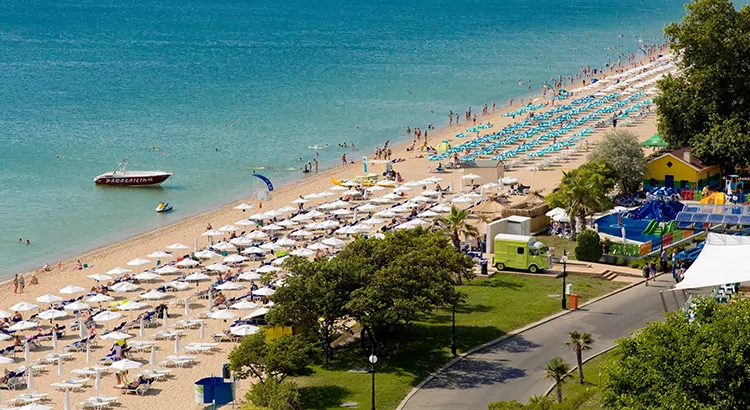 Golden Sands, de badplaats in Bulgarije die haar naam waarmaakt