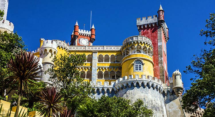 Sintra Portugal: kasteel