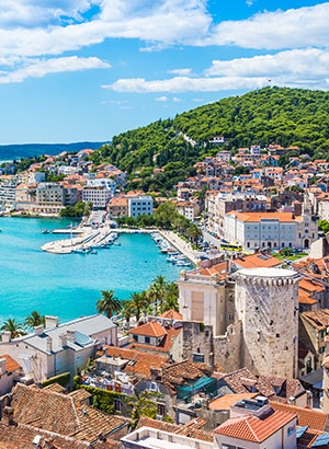 Doen in Split: uitzicht