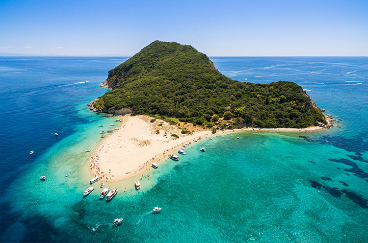 schildpadden zakynthos turtle island