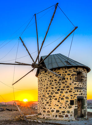 Doen in Bodrum - windmolentjes