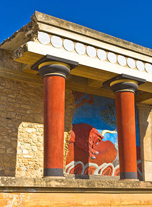 Alles over Knossos op Kreta