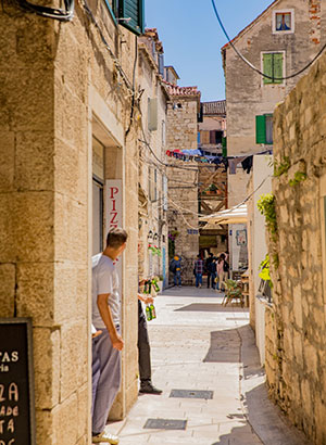 Doen in Brac, Kroatië: Split