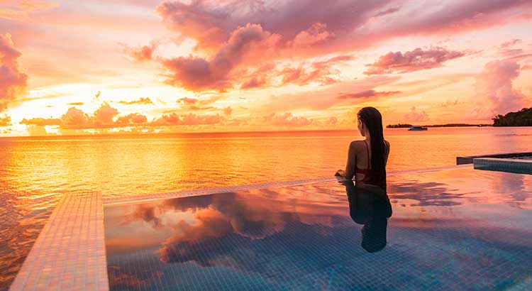 Hotels met infinity pool