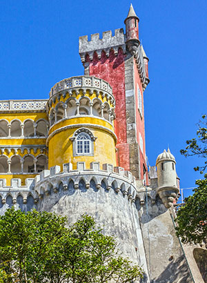 Zeven wonderen Portugal: Palacio de Pena