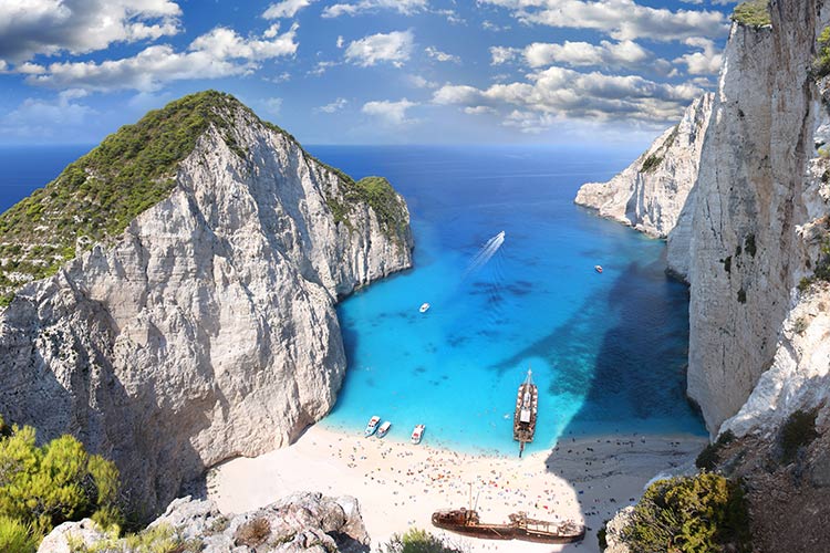 Scheepswrak Zakynthos, Navagio Beach