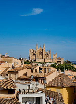 Wat te doen in Palma de Mallorca: uitzicht vanaf Es Baluard